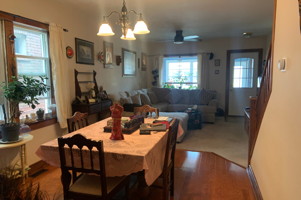 Elevate your Toronto Sale – open-concept living and dining area before staging