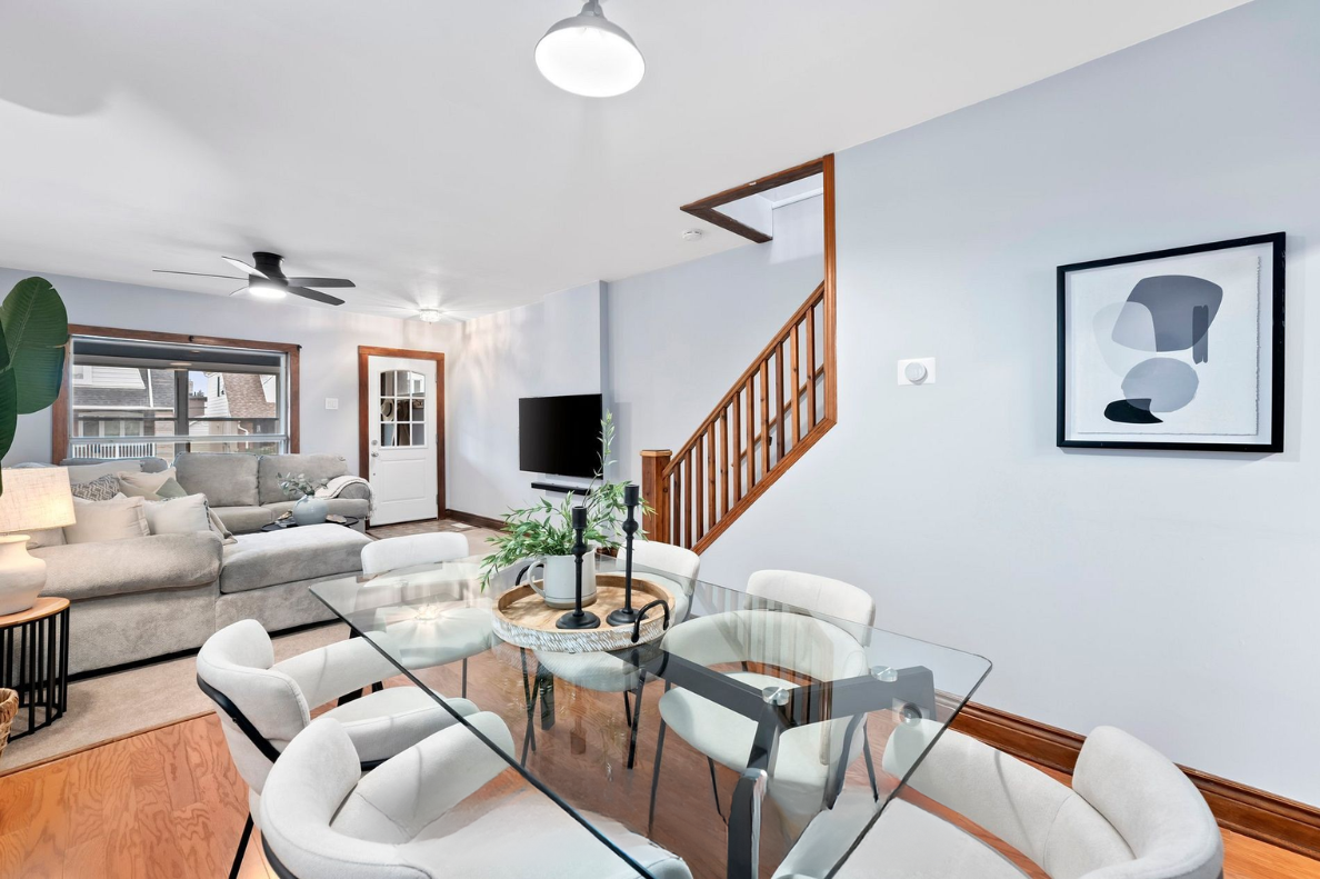 Elevate your Toronto Sale – elevated open-concept staging result